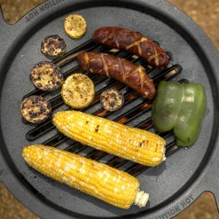 Best Ranger Gusseisen-Grillrost mit Aufsatz Feuerkörbe & Feuerschalen|Grills & Pizzaöfen