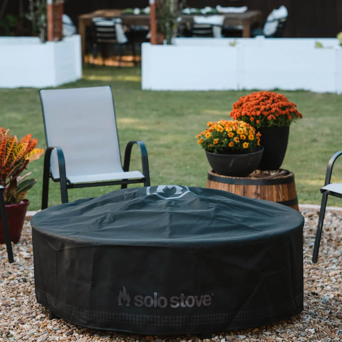 Outlet Surround Feuerschalentisch Schutzabdeckung Gartenmöbel|Feuerkörbe & Feuerschalen