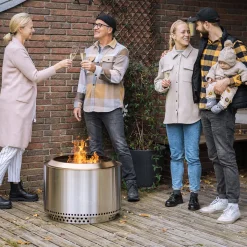 Discount Yukon 2.0 Feuerschale mit Standfuß, Komplett-Set Feuerkörbe & Feuerschalen