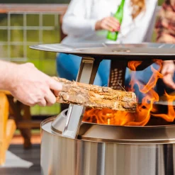 Discount Yukon 2.0 Feuerschale mit Standfuß, Komplett-Set Feuerkörbe & Feuerschalen