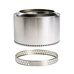 Online Yukon 2.0 Feuerschale mit Standfuß & Surround, Premium-Set Gartenmöbel|Feuerkörbe & Feuerschalen