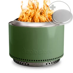 Online Yukon 2.0 Feuerschale mit Standfuß, inkl. Deckel Feuerkörbe & Feuerschalen