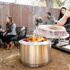 Hot Yukon 2.0 Feuerschale mit Standfuß, Garten-Set Feuerkörbe & Feuerschalen