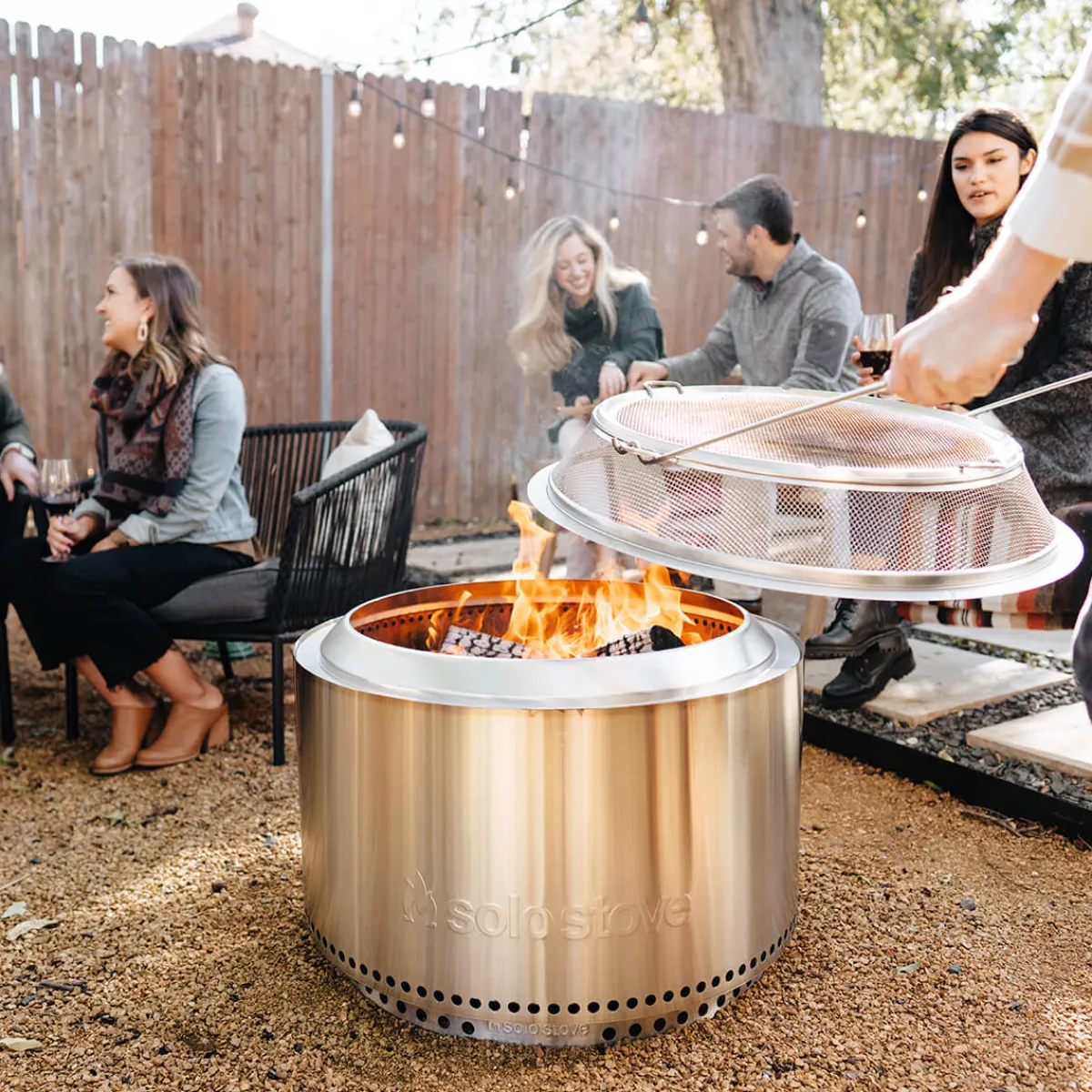 Hot Yukon 2.0 Feuerschale mit Standfuß, Garten-Set Feuerkörbe & Feuerschalen