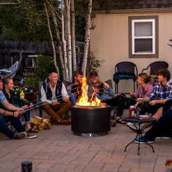 Outlet Yukon 2.0 Feuerschale mit Standfuß Feuerkörbe & Feuerschalen