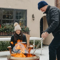 Outlet Yukon 2.0 Feuerschale mit Standfuß Feuerkörbe & Feuerschalen