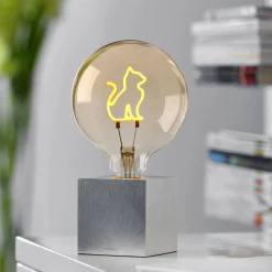 Outlet Cat LED Filament Globelampe E27 Amber, 1,5 W, 2000 K E27|Dekorative Leuchtmittel