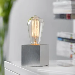 Outlet Cubic Tischleuchte Wohnzimmer|Schlafzimmer