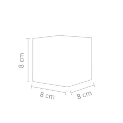 Outlet Cubic Tischleuchte Wohnzimmer|Schlafzimmer