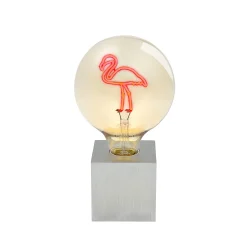Flamingo LED Filament Globelampe E27 Amber, 1,5 W, 2000 K E27|Led-Lampen
