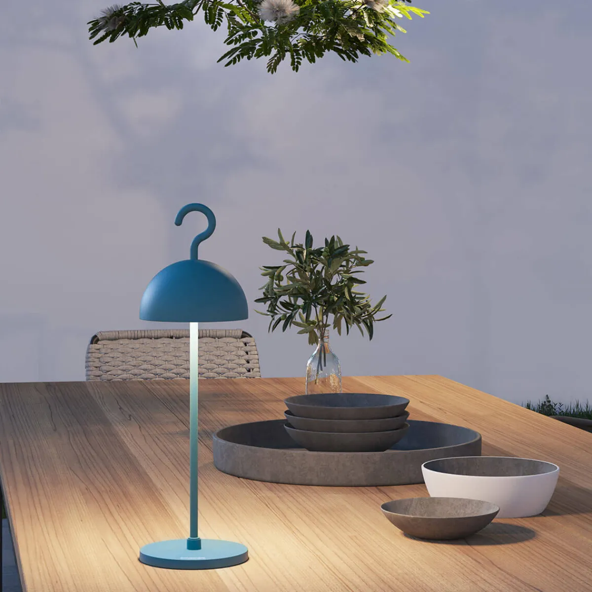 Discount Hook LED Akkutisch- / Pendelleuchte Terrassen|Akkuleuchten