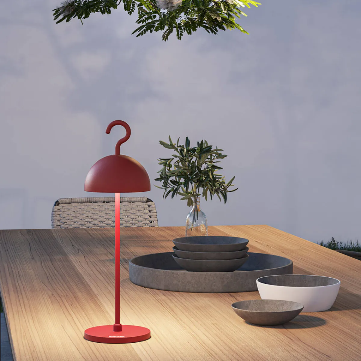 Discount Hook LED Akkutisch- / Pendelleuchte Terrassen|Akkuleuchten