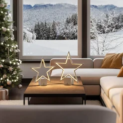 Hot Lucy 2.0 LED Akkuleuchte, Höhe: 34 cm Weihnachtsbeleuchtung|Dekoration