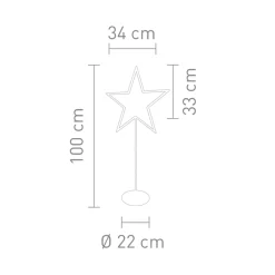 Sale Lucy 100 LED Stehleuchte Weihnachtsbeleuchtung|Stehleuchten