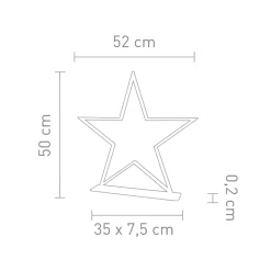Outlet Lucy LED Tischleuchte Weihnachtsbeleuchtung|Dekoration