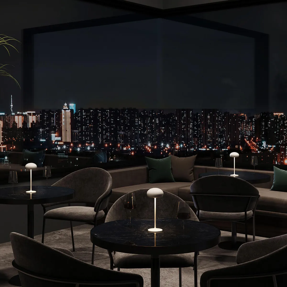 Pebble LED Akkuleuchte Terrassen|Akkuleuchten