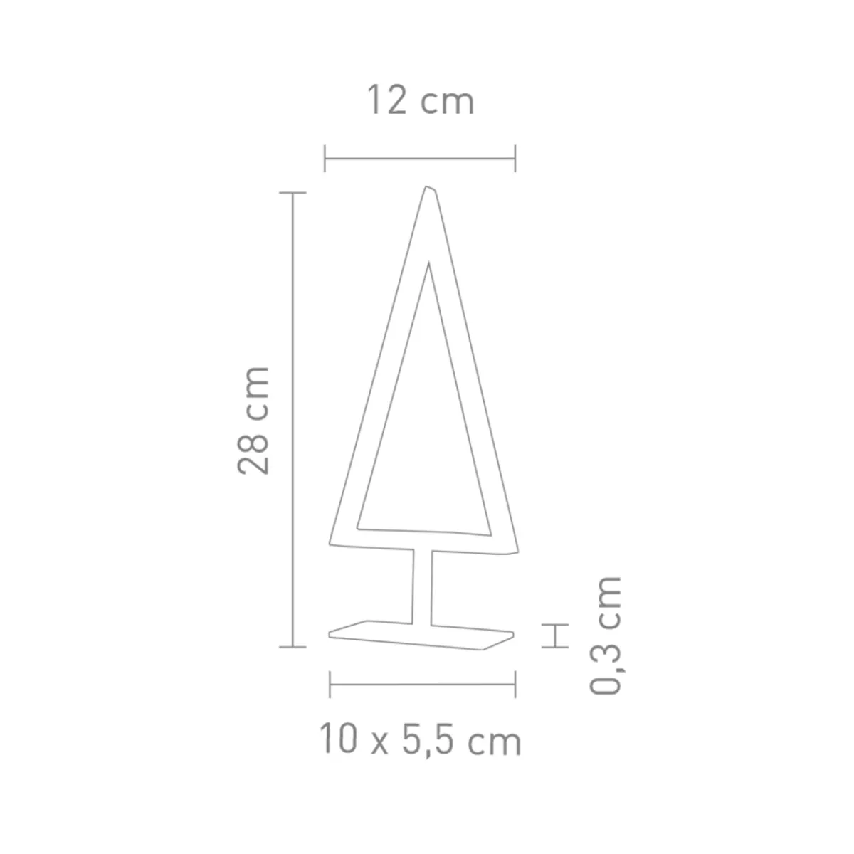 Pine-S LED Tischleuchte Weihnachtsbeleuchtung|Dekoration