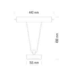 Outlet Art Deco AD 34 Schreibtischleuchte Arbeitszimmer|Büros