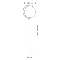 Clearance DSL 23 Bauhaus Stehleuchte Schlafzimmer|Wohnzimmer