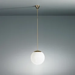 Sale HL 99 Pendelleuchte mit Opalkugel Pendelleuchten
