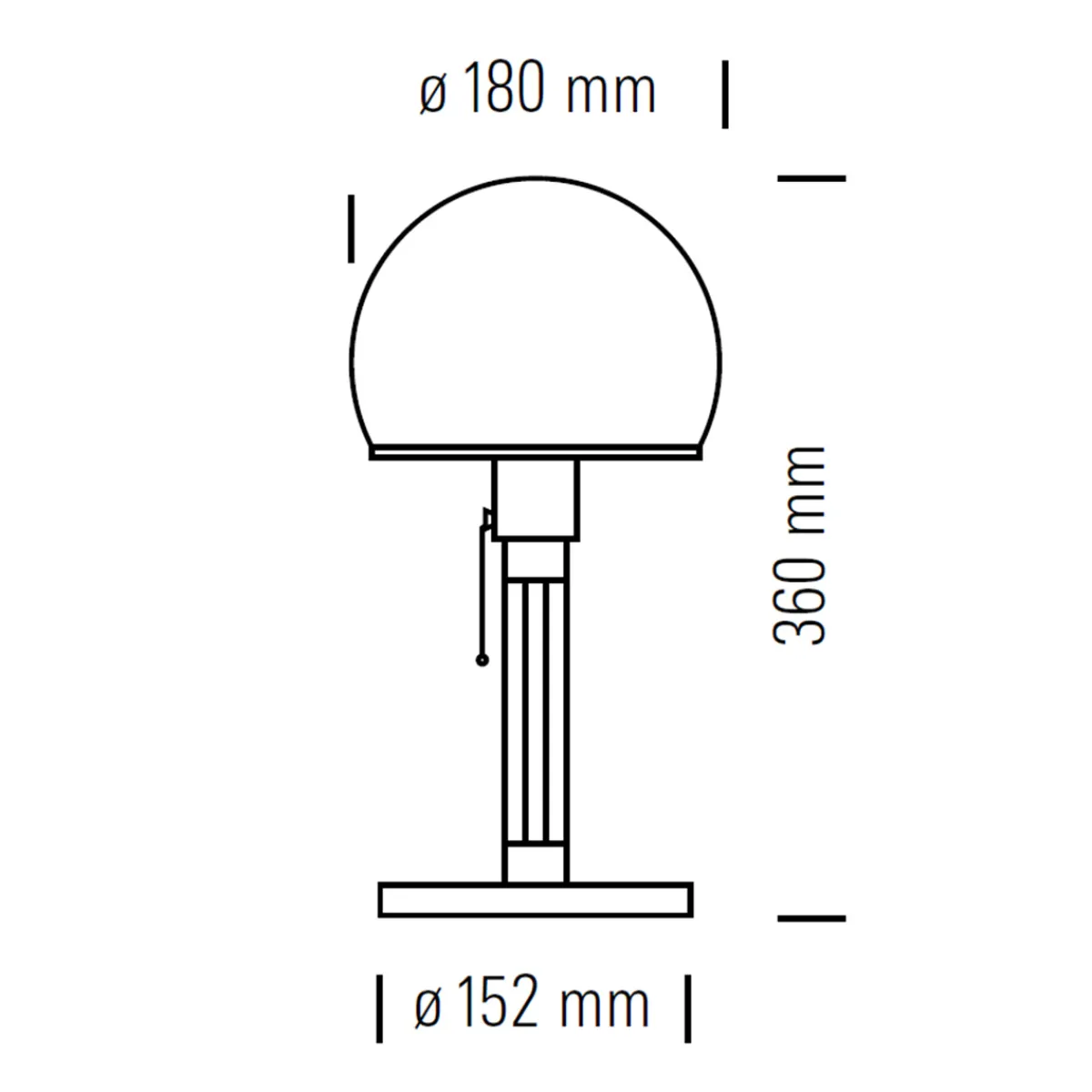 Discount Wagenfeld Tischleuchte WG 24 Hotellerie|Wohnzimmer