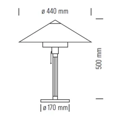 Online Wagenfeld WG 27/28 Tischleuchte Tischleuchten|Schlafzimmer