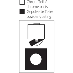 Best Puk Inside Einbauleuchte rund, Gehäuse Flur|Strahler & Spots