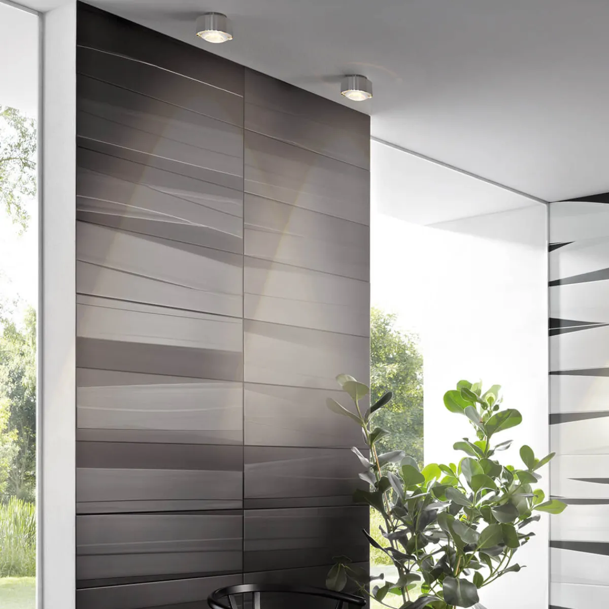 Puk Maxx Plus LED Deckenleuchte, Gehäuse Flur|Wohnzimmer