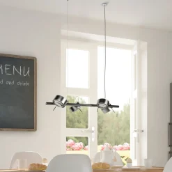 Discount Puk Maxx Quartett LED Pendelleuchte, Gehäuse Pendelleuchten