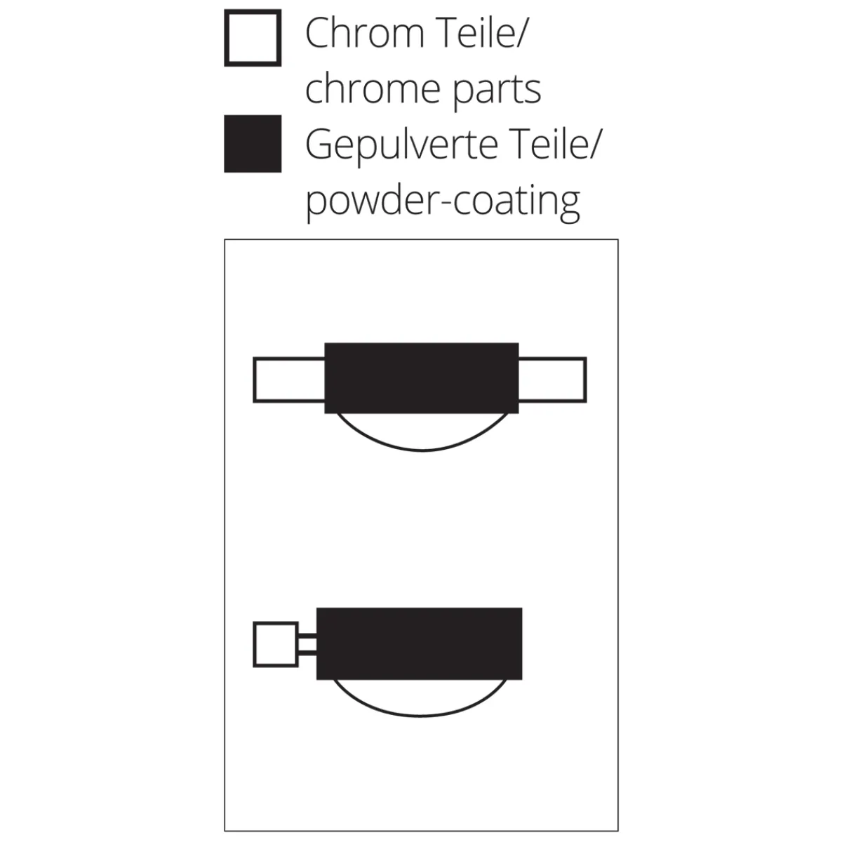 Discount Puk Maxx Quartett LED Pendelleuchte, Gehäuse Pendelleuchten