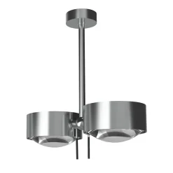 Puk Maxx Side Twin Ceiling LED Deckenleuchte, 20 cm, Gehäuse Wohnzimmer|Flur