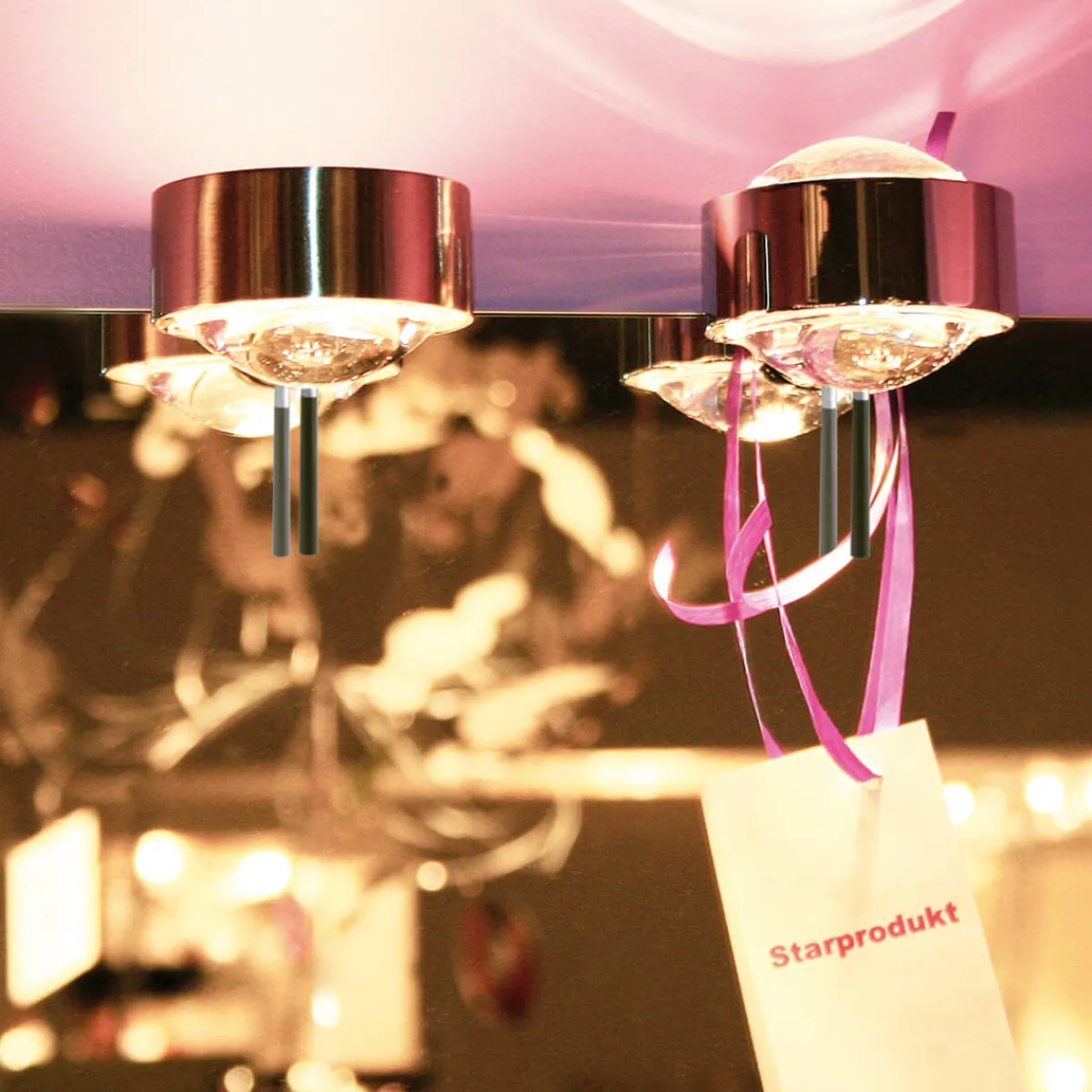 Puk Mini Fix + Klemmleuchte, Gehäuse Schlafzimmer|Flur