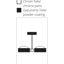 Online Puk Mini Side Twin Ceiling Deckenleuchte, 10 cm, Gehäuse Flur|Deckenleuchten