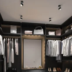 Clearance Puk Mini Turn Downlight LED Deckenleuchte, Gehäuse Wohnzimmer|Flur