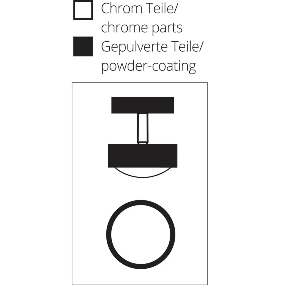 Sale Puk Mini Turn Downlight Deckenleuchte, Gehäuse Wohnzimmer|Flur