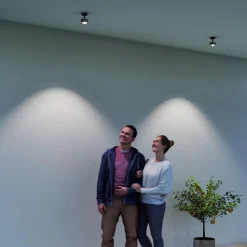 Clearance Puk Mini Turn Outdoor LED Deckenleuchte, Gehäuse Terrassen|Hauseingänge