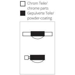 Puk Quartett LED Pendelleuchte, Gehäuse Pendelleuchten|Küche
