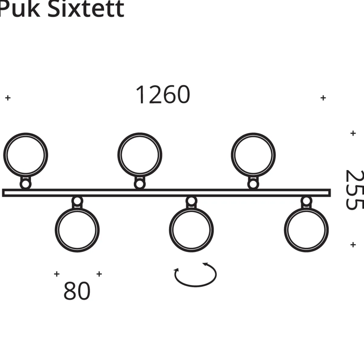 Discount Puk Sixtett LED Pendelleuchte, Gehäuse Pendelleuchten|Küche