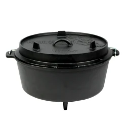 Hot Dutch Oven / Feuertopf 12L mit Füßen Grills & Pizzaöfen