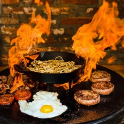 Best Feuerpfanne 30 cm mit Stiel Grills & Pizzaöfen