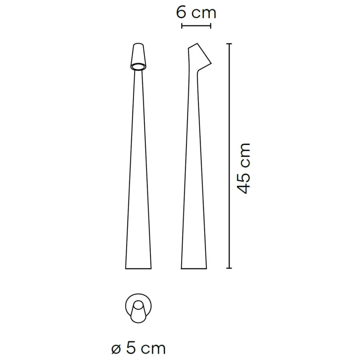 Outlet Africa 5580 LED Akkuleuchte Tischleuchten|Akkuleuchten