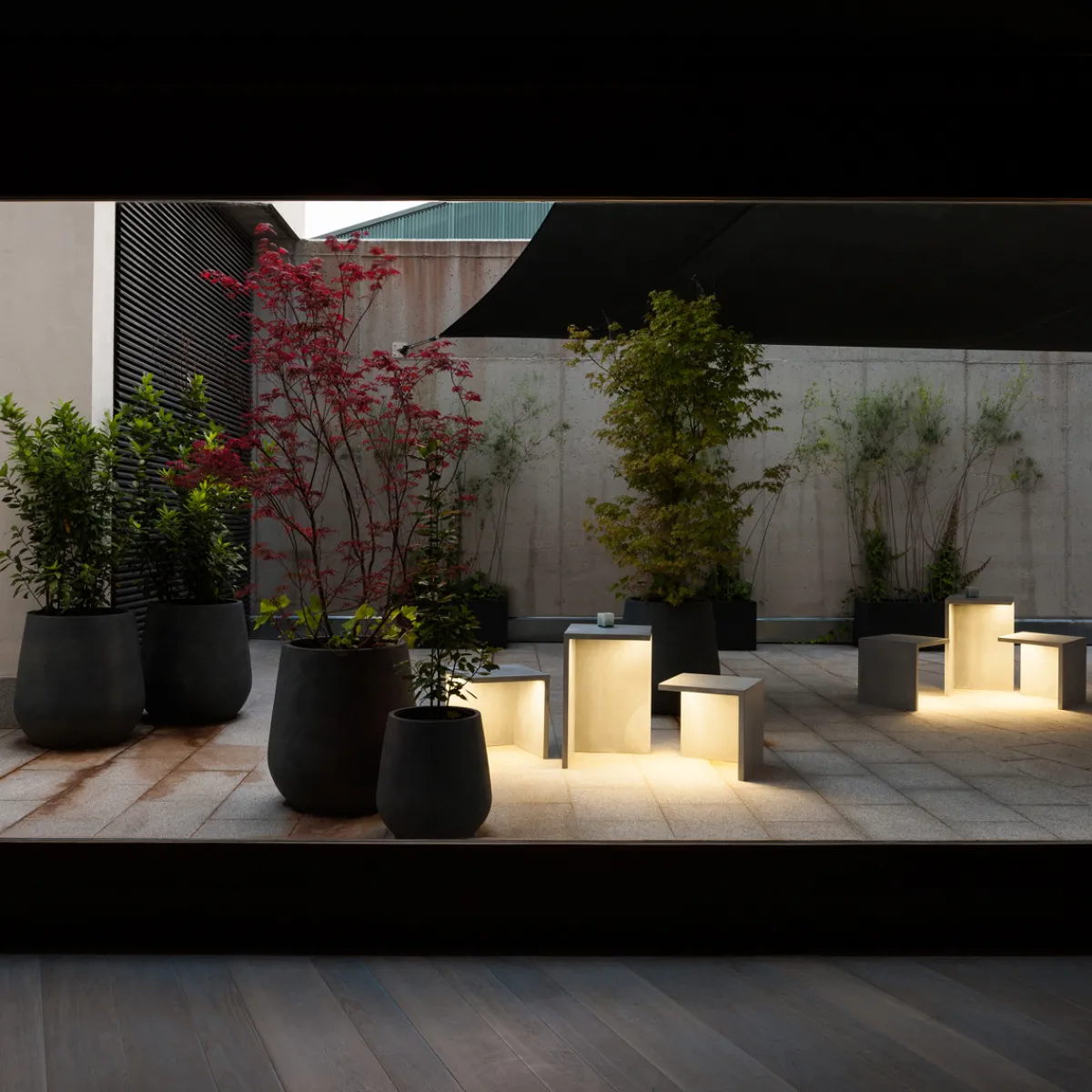 Empty 4130/4136 LED Außenleuchte Terrassen|Stehleuchten