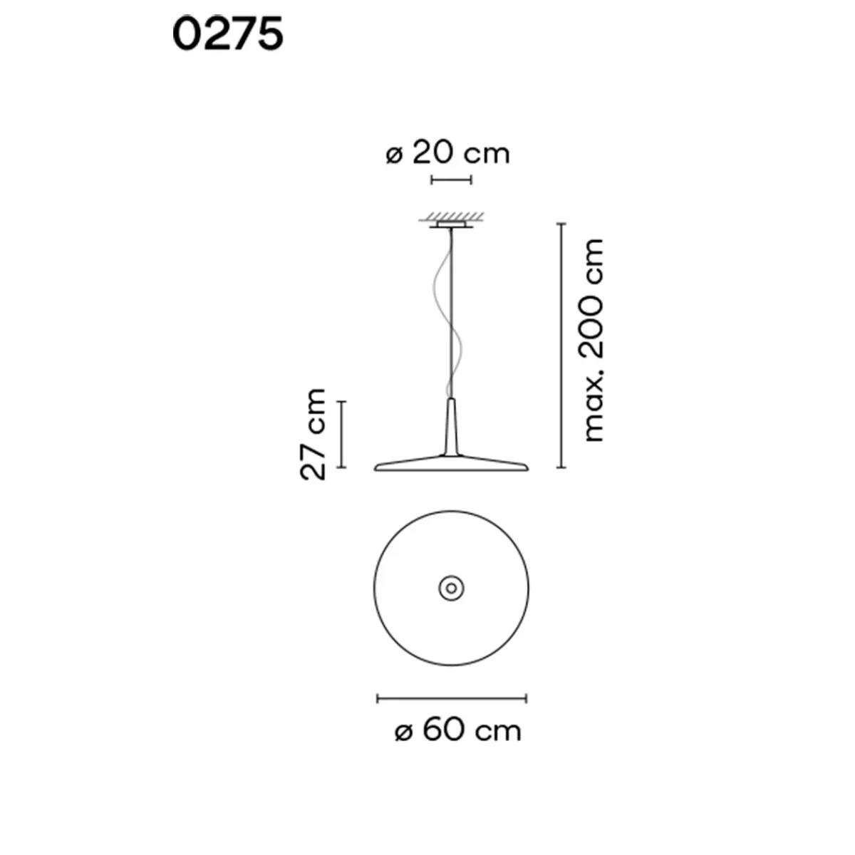 Sale Skan 0275 LED Pendelleuchte, 1. Generation Pendelleuchten