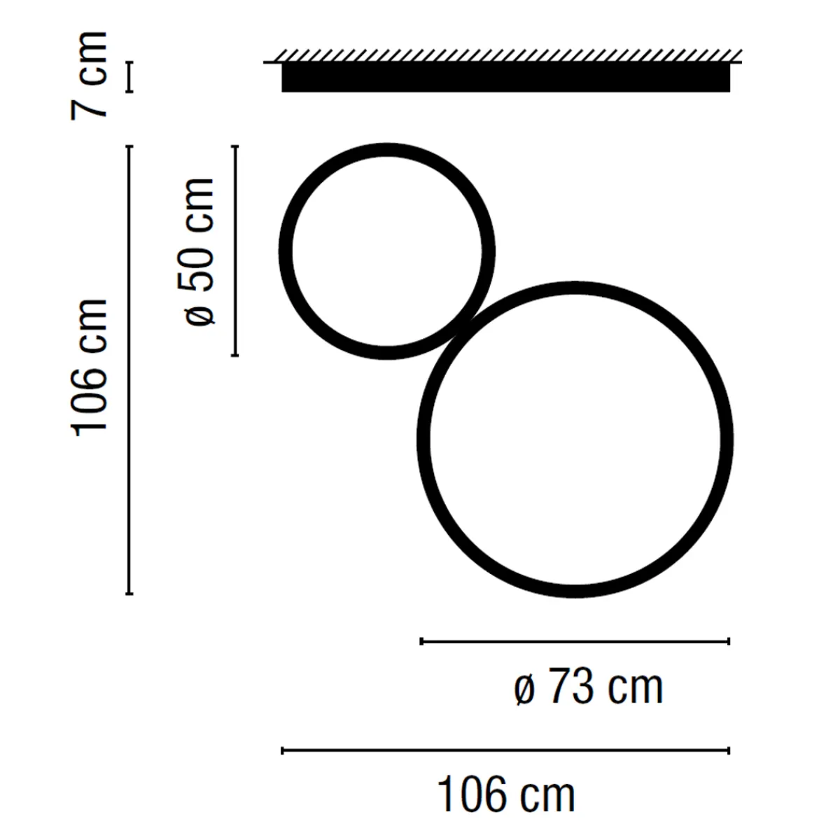 Outlet Up 4460 Deckenleuchte Deckenleuchten|Flur