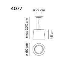 Online Wind 4077 Outdoor LED Pendelleuchte Terrassen|Dekorative Leuchten