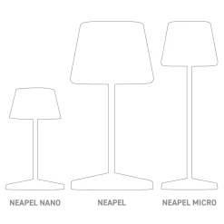 Neapel RC LED Akkuleuchte Hotellerie|Gastronomie