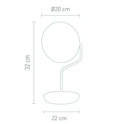 New Versailles LED Akkuleuchte & Kosmetikspiegel Gadgets & Technik|Spiegel