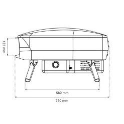 Sale ETNA Fermo Pizzaofen, 1 Brenner Grills & Pizzaöfen