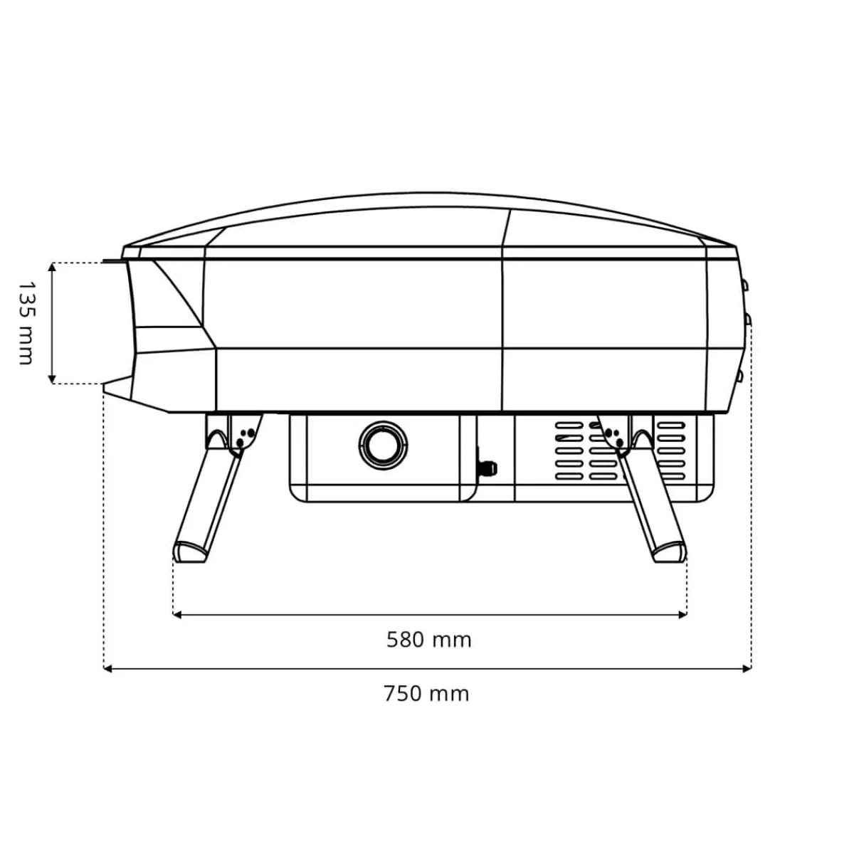Sale ETNA Fermo Pizzaofen, 1 Brenner Grills & Pizzaöfen