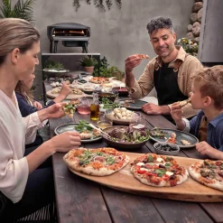 ETNA Rotante Pizzaofen, 2 Brenner, rotierend, Sorglos-Paket Grills & Pizzaöfen